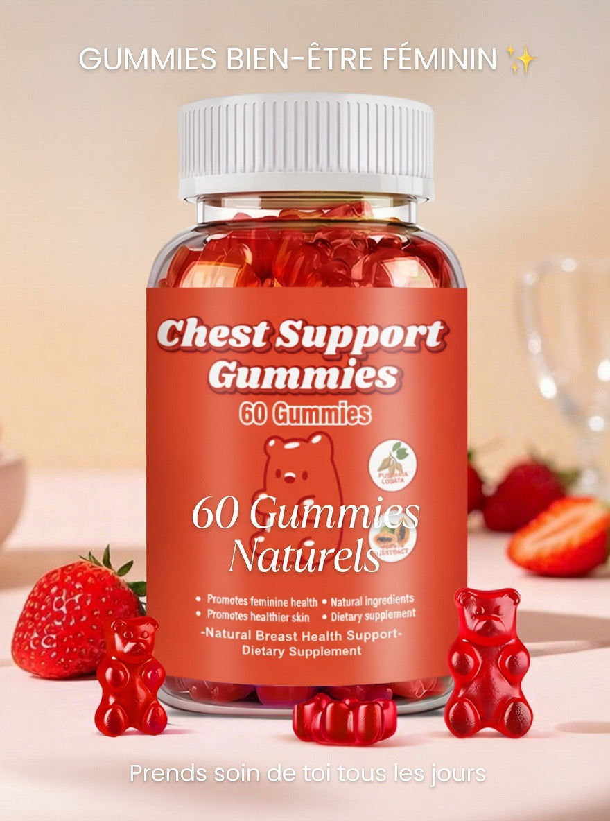Gummies Bien-être Féminin – Soutien Naturel & Peau Rayonnante (60 Gummies)